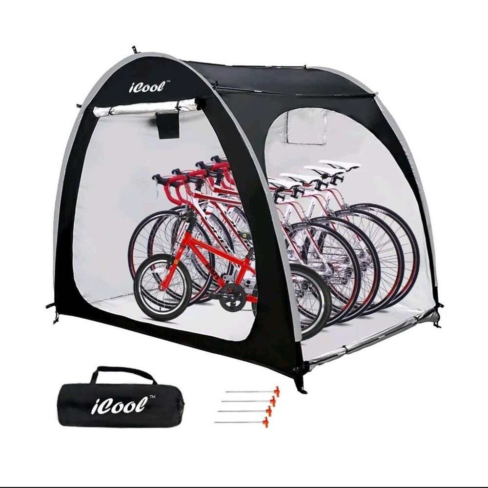 iCool Outdoor Cycle Tent UR-A13-3 Bike Motorcycle Storage Shelter 83x59x65